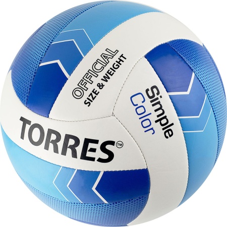 Купить Мяч волейбольный Torres Simple Color любительский р.5 в Закаменске 
